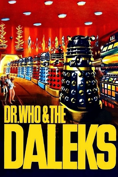 Dr Who and the Daleks poster