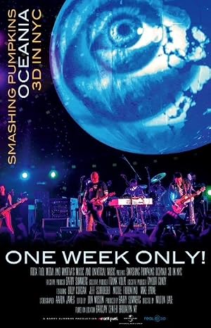 The Smashing Pumpkins - Oceania 3D Live in NYC poster